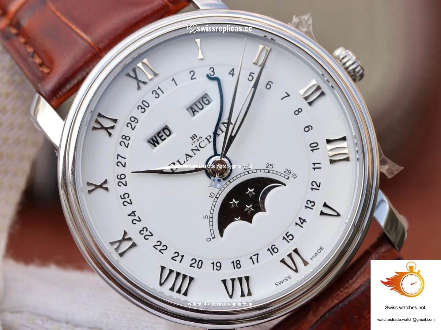 Blancpain Villeret 6654 OM Factory V2 White Dial 4