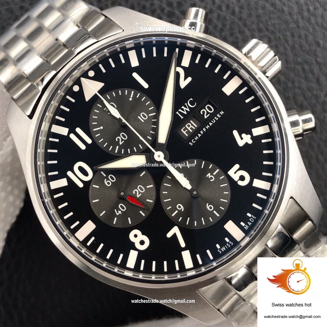 IWC Pilot IW377710 ZF Factory Black Dial 4
