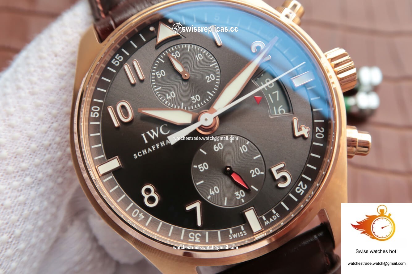 IWC Pilot IW387802 ZF Factory Dark Gray Dial 4