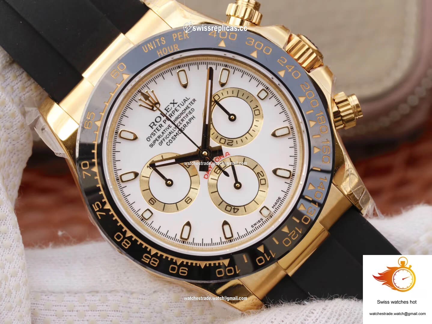 Rolex Daytona Cosmograph M116518ln-0041 JH Factory White Dial 4
