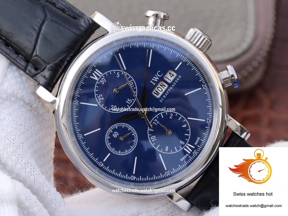 IWC Portofino 150th Anniversary Special Edition IW391023 ZF Factory Blue Dial 4