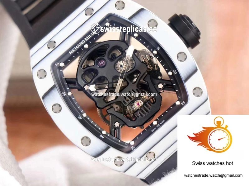 Richard Mille RM052-01 Tourbillon JB Factory White Ceramic 4
