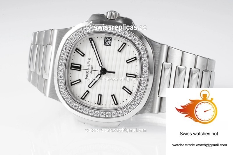 Patek Philippe Nautilus 5713/1G-010 PPF Factory V4 White Dial 4