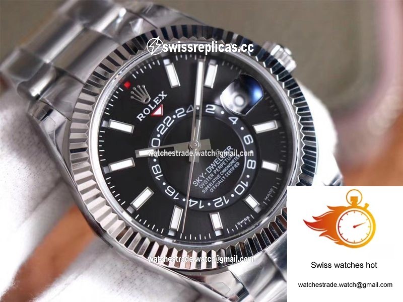 Rolex Sky Dweller M326934-0005 Noob Factory Black Dial 4