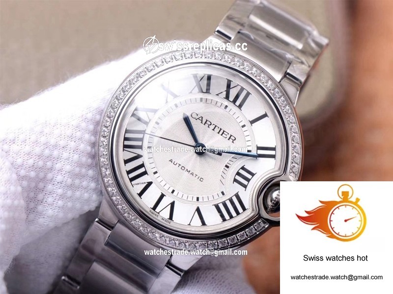 Cartier Ballon Bleu W4BB0017 V6 Factory White Dial 4