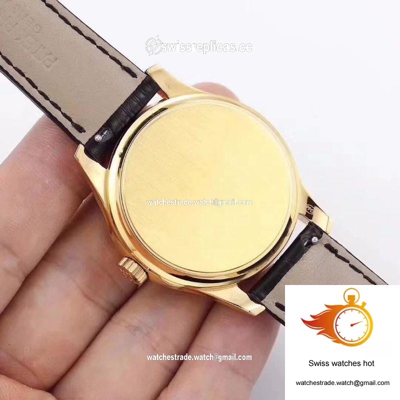 Patek Philippe Calatrava 5227 18K Yellow Gold Black Dial 4