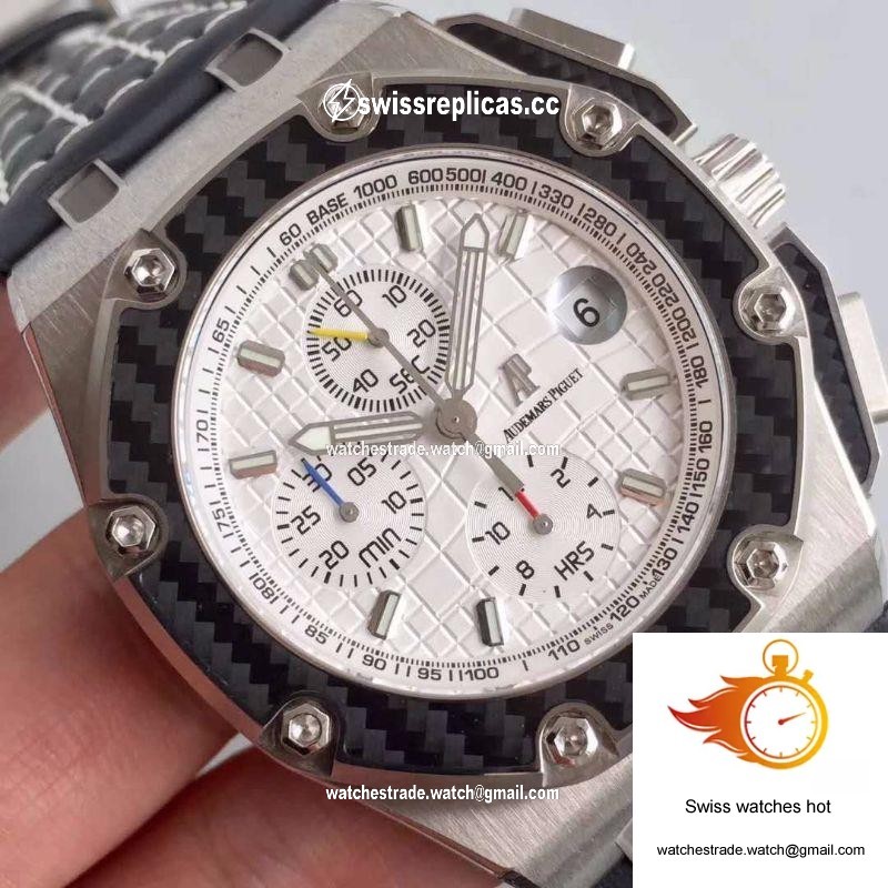 Audemars Piguet Royal Oak Offshore Juan Pablo Montoya 2603010.OO.D001IN.01 JF Factory V2 White Dial 4