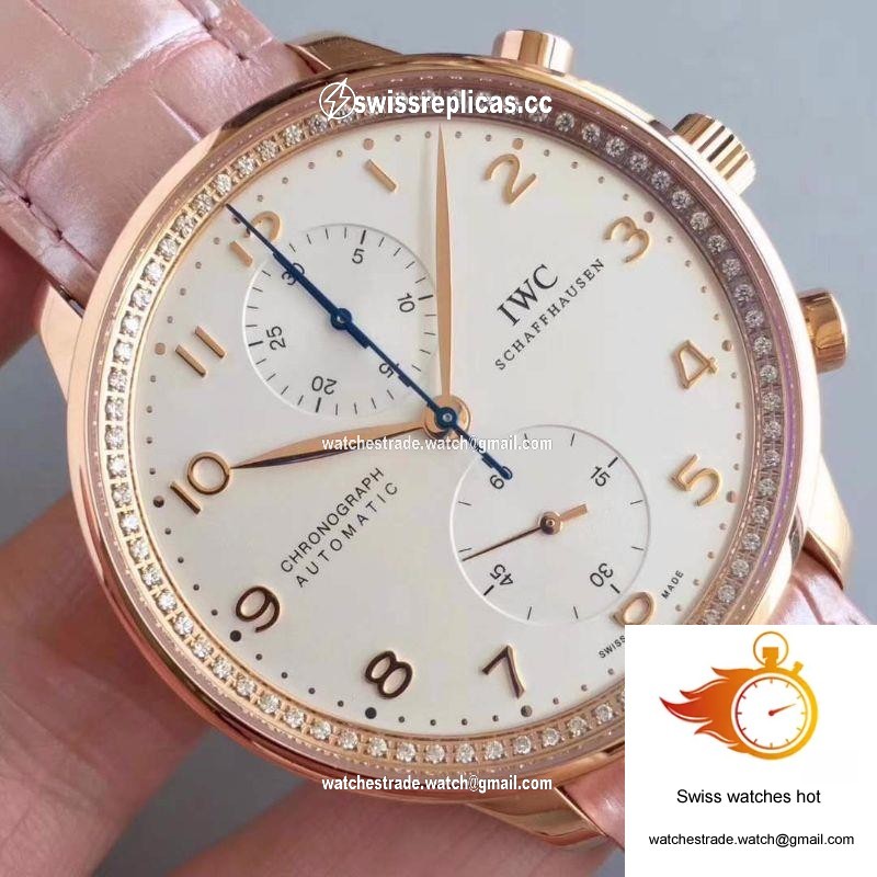 IWC Portuguese Chronograph ZF Factory White Dial 4