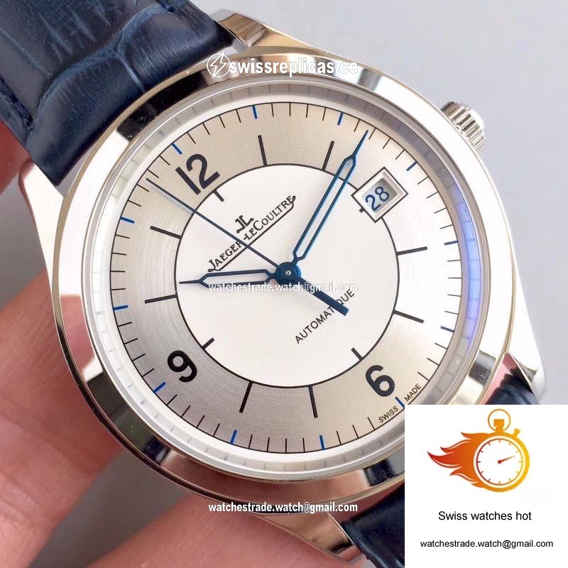 Jaeger LeCoultre Master Control Date 1548530 ZF Factory White Dial 4