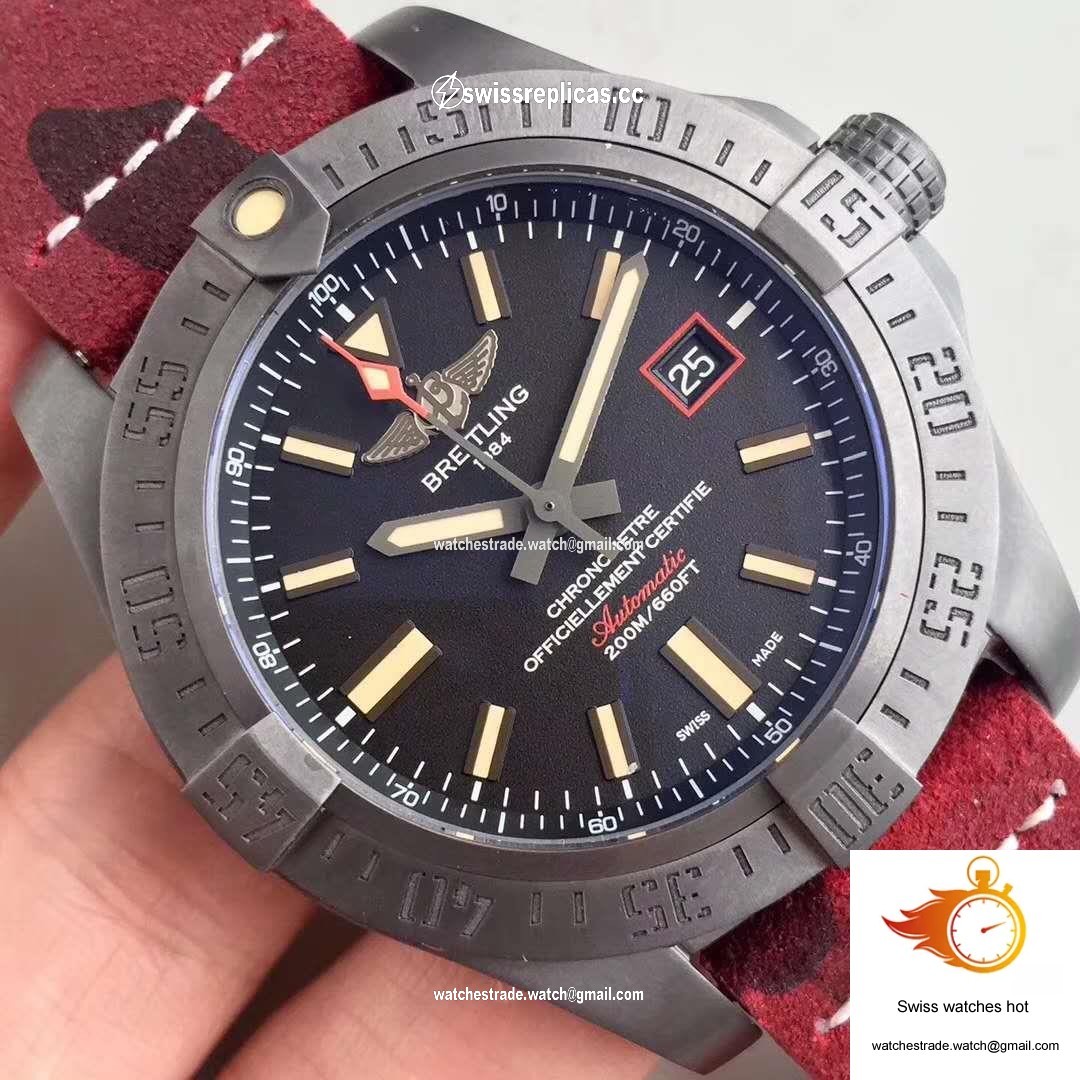 Breitling Avenger Blackbird V1731110/BD74/109W/M20BASA.1 GF Factory Black Dial 4