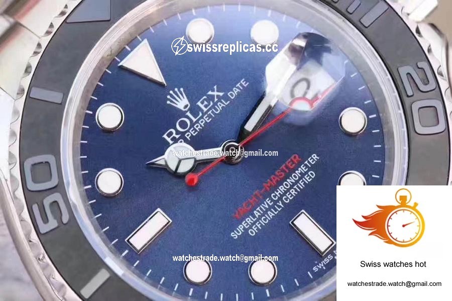 Rolex Yacht Master 116622 40mm EW Factory Blue Dial 4