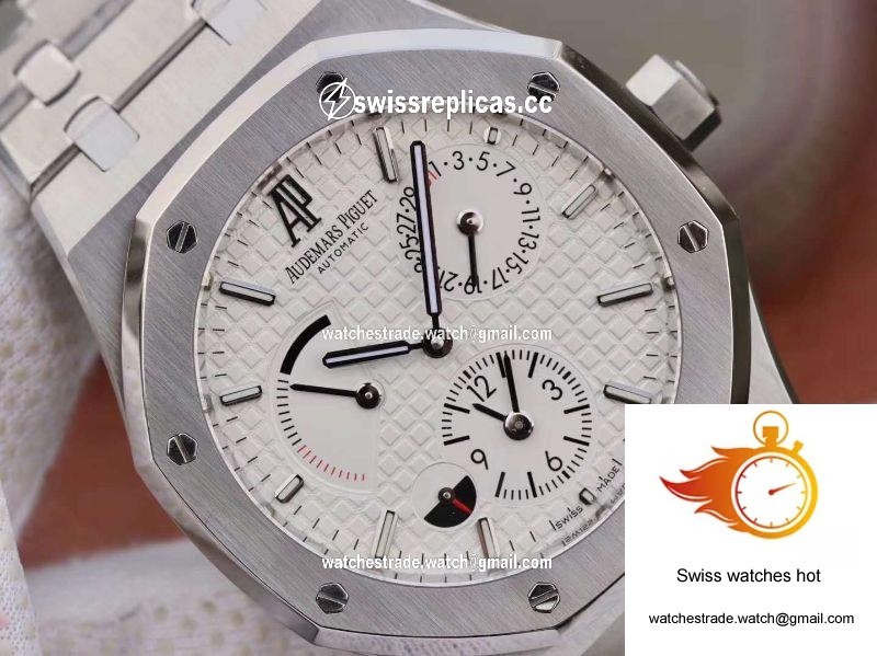 Audemars Piguet Royal Oak GMT 41MM 26120 White Dial TWA Factory 4