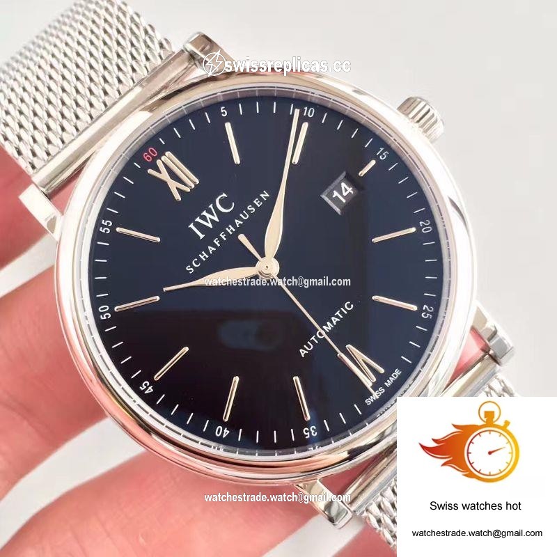 IWC Portofino Automatic IW356506 MKS Factory Black Dial 4