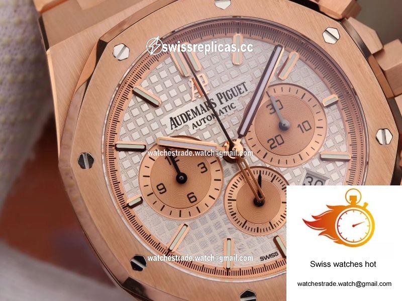 Audemars Piguet Royal Oak Chronograph 26315OR.OO.1256OR.01 OM Factory White Dial 4