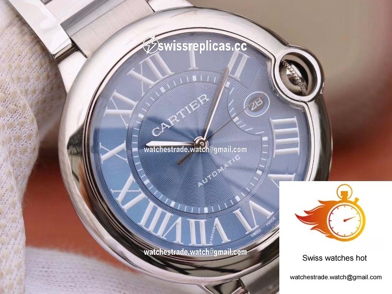 Ballon Bleu De Cartier 42MM WSBB0025 V9 Factory Blue Dial 4