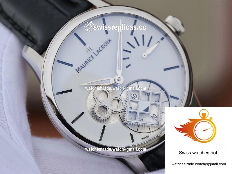 Maurice Lacroix Masterpiece MP7158-SS001-301-1 AM Factory White Dial 4