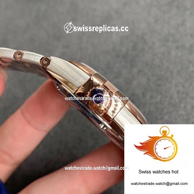 Omega Constellation 123.20.38.21.02.001 VS Factory Gold Bezel 4