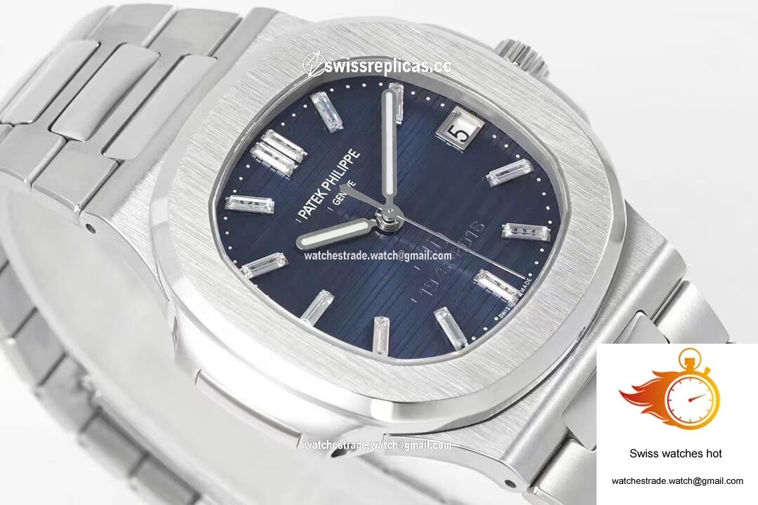 Patek Philippe Nautilus 5711/1P 40th Anniversary Edition PPF Factory Dark Blue Dial 4