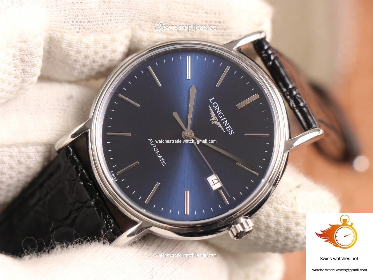Longines Presence L4.921.4.92.2 KY Factory Blue Dial 4