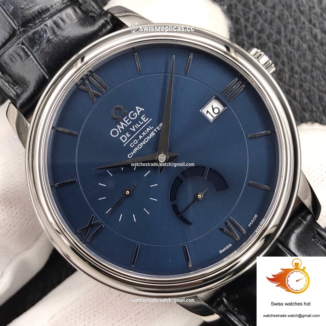 Omega De Ville 424.13.40.21.03.001 ZF Factory Blue Dial 4
