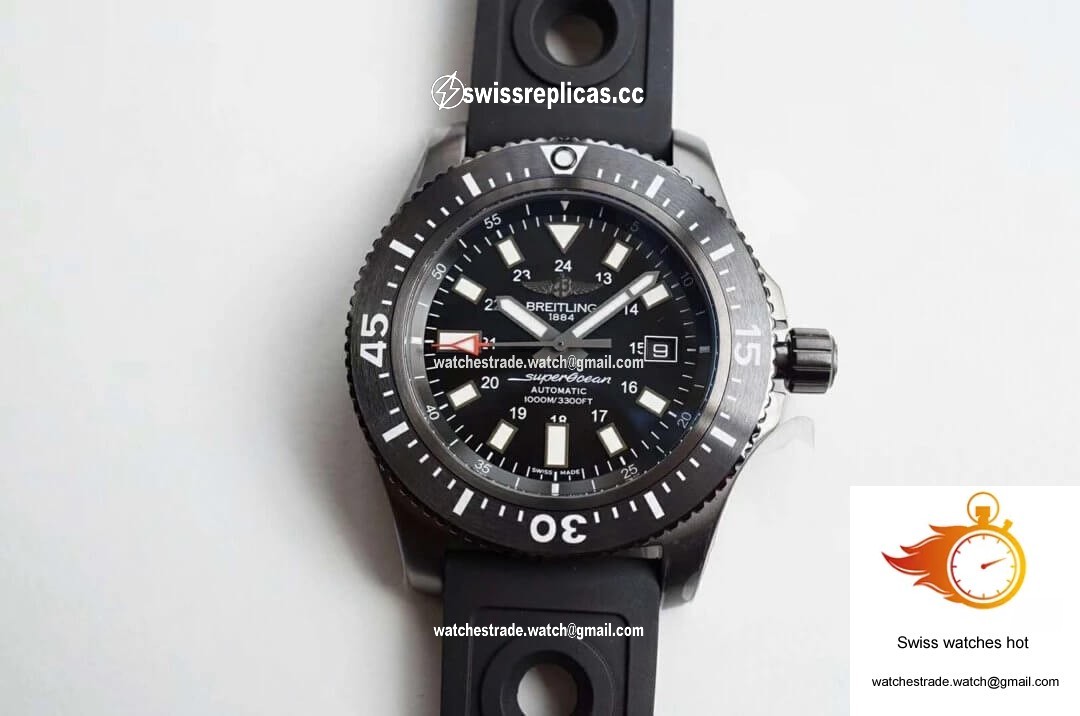 Breitling Superocean M1739313/BE92/227S/M20SS.1 44mm GF Factory BlackSteel 4