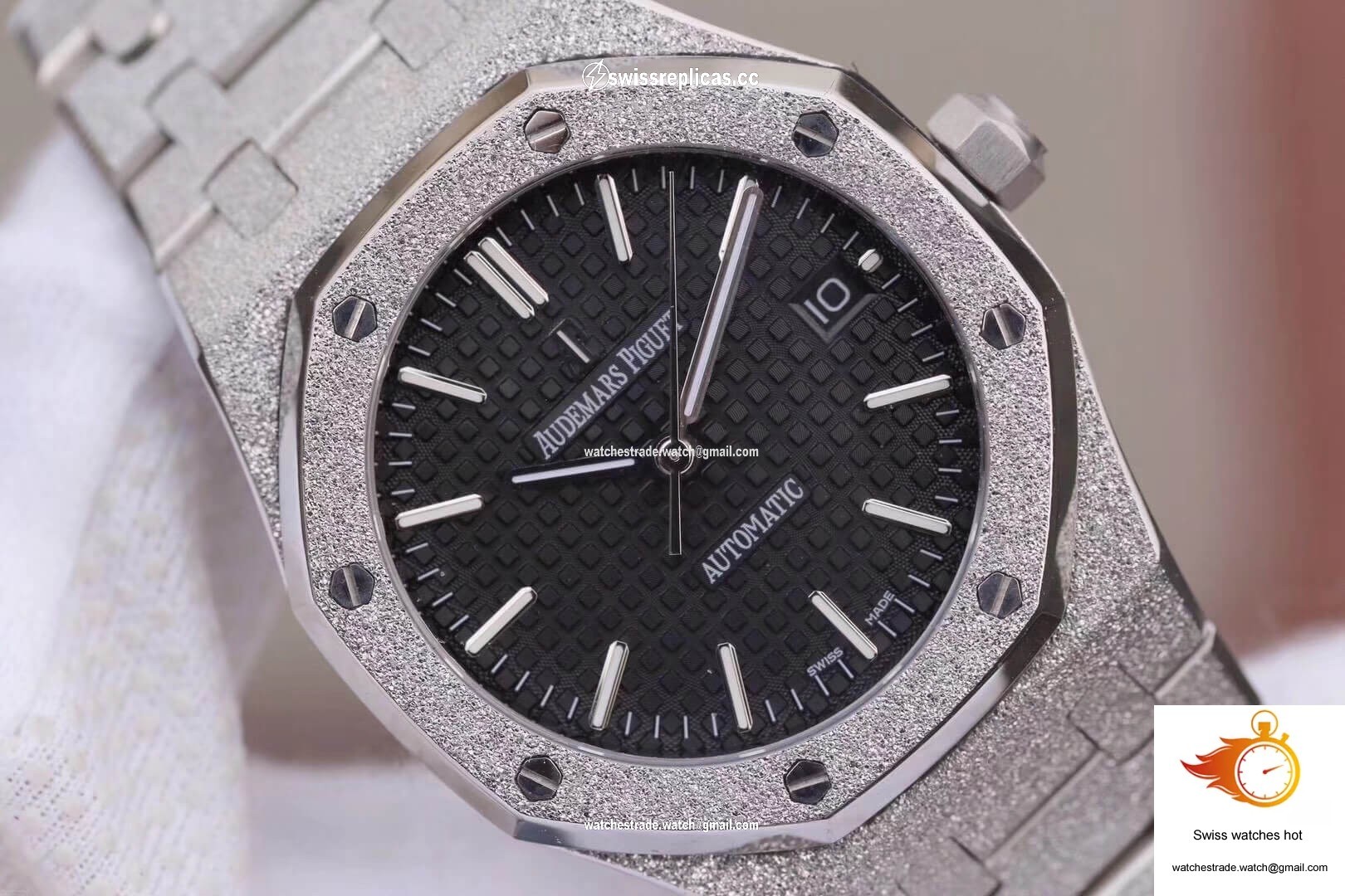 Audemars Piguet Royal Oak 15454BC.GG.1259BC.01 JH Factory Black Dial 4