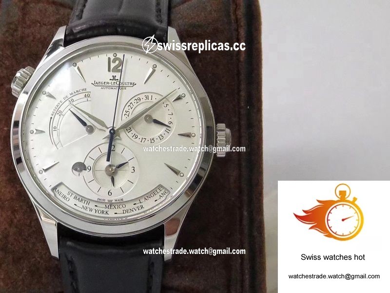 Jaeger-LeCoultre Master Geographic Q1428421 ZF Factory Silver Dial 4