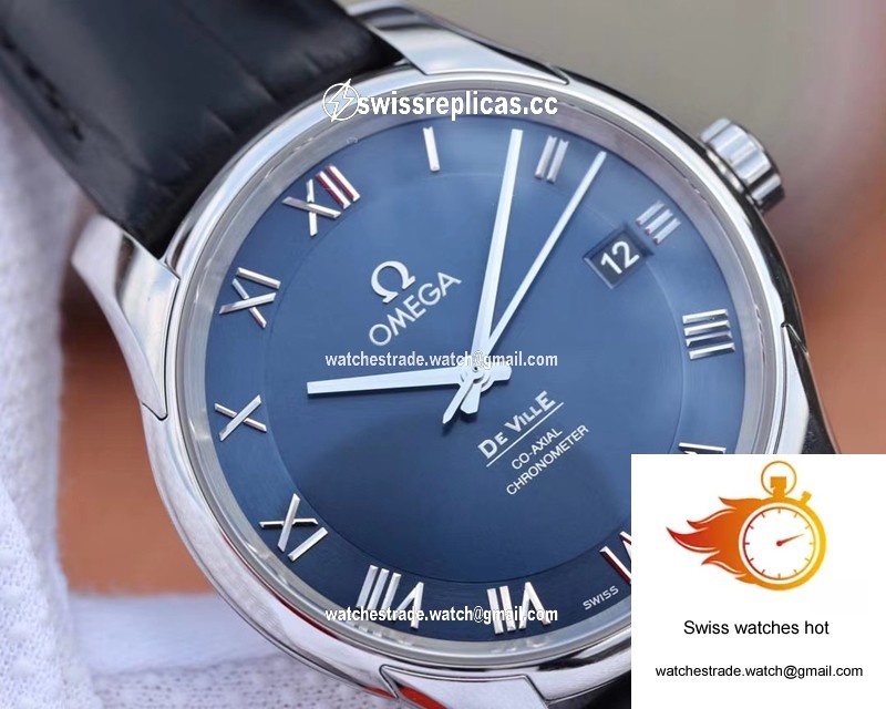 Omega De Ville 431.13.41.21.03.001 VS Factory Blue Dial 4