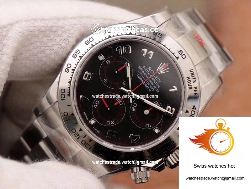 Rolex Daytona Cosmograph 116509-78599 Noob Factory Black Dial 4