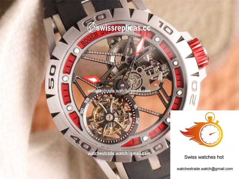 JB Factory Roger Dubuis Excalibur Spider Italdesign Edition RDDBEX0622 Red 4
