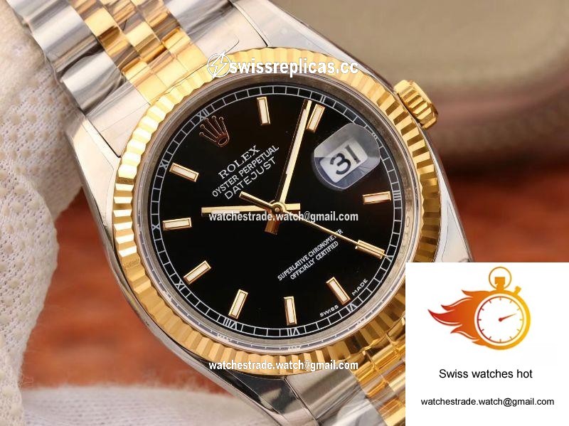 Rolex Datejust 126233 36mm AR Factory Black Dial 4