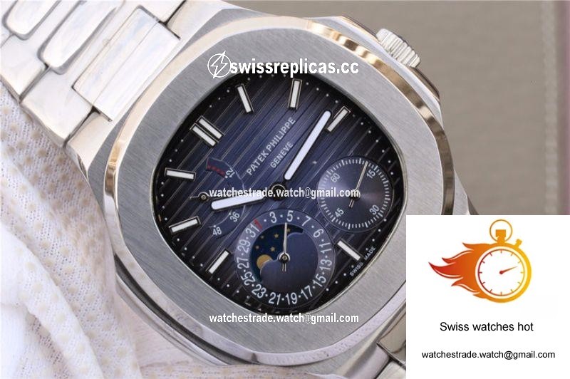 Patek Philippe Nautilus Moonphase 5712/1A-001 Blue Dial 4