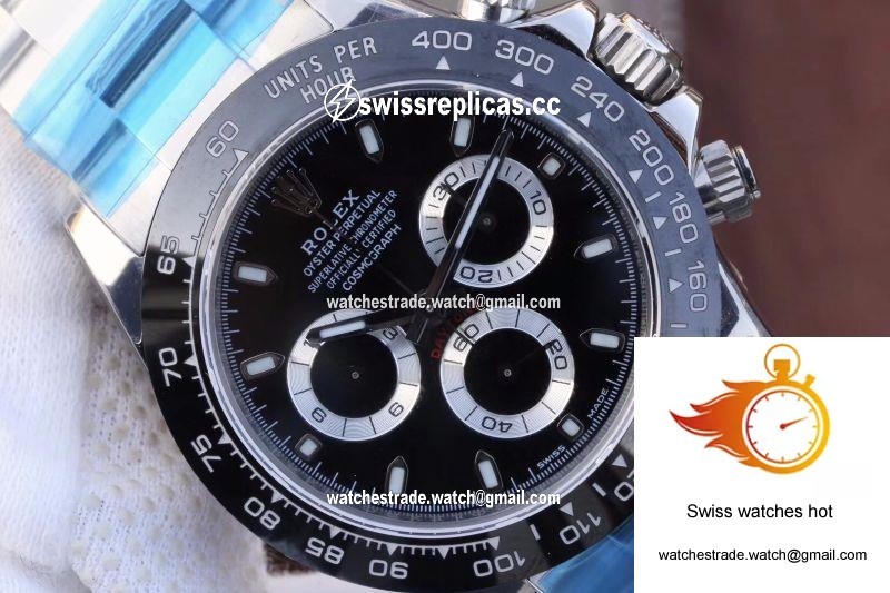 Rolex Daytona Cosmograph 116500LN Noob Factory Black Dial 4