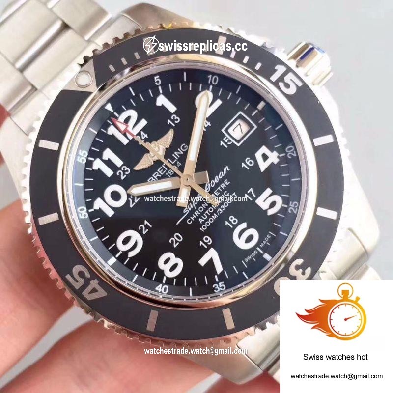 Breitling Superocean II 44MM A17392D7/BD68/162A GF Factory Deep Blue Dial 4