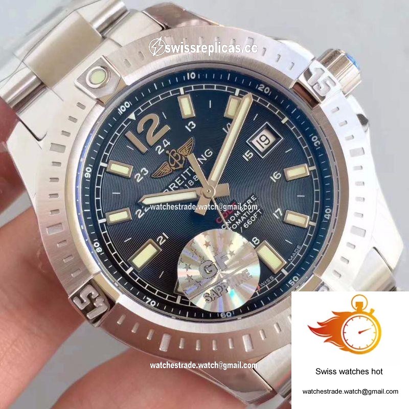 Breitling Colt Automatic 44MM A1738811-BD44-173A GF Factory Black Dial 4