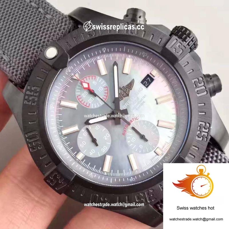 Breitling Avenger II USA Military Limited Edition M13371BU GF Factory Mother Of Pearl Dial 4