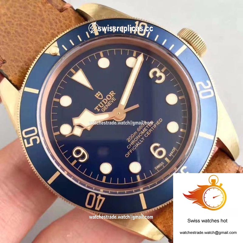 Tudor Heritage Black Bay Bronze M79250BM ZF Factory V4 Blue Dial 4