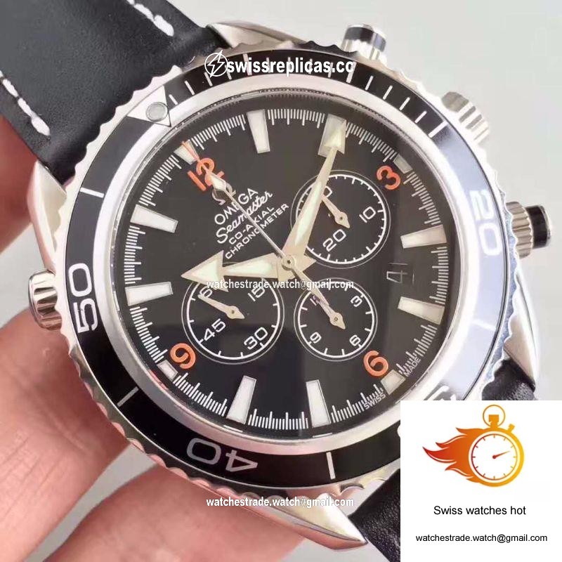 Omega Seamaster Planet Ocean 600 M Co-Axial Chronograph 2210.51.00 OM Factory Black Dial 4