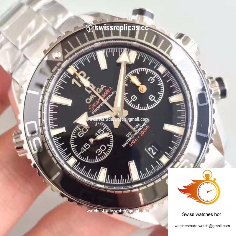 Omega Seamaster Planet Ocean 600M Chronograph 215.30.46.51.01.001 OM Factory V2 Black Dial 4