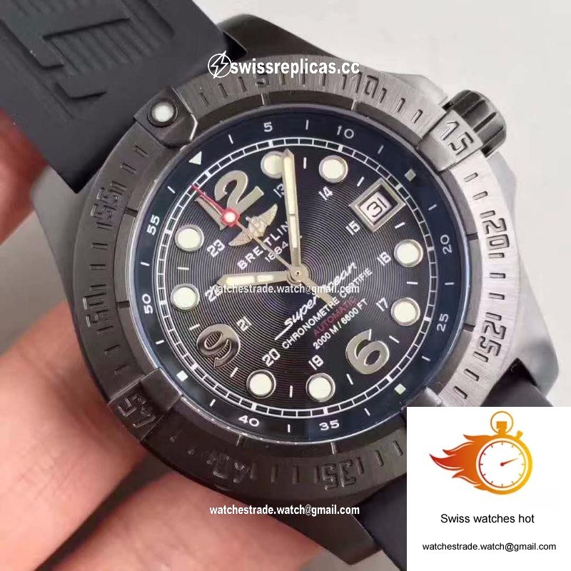 Breitling Superocean Steelfish A17390 GF Factory Black Dial 4