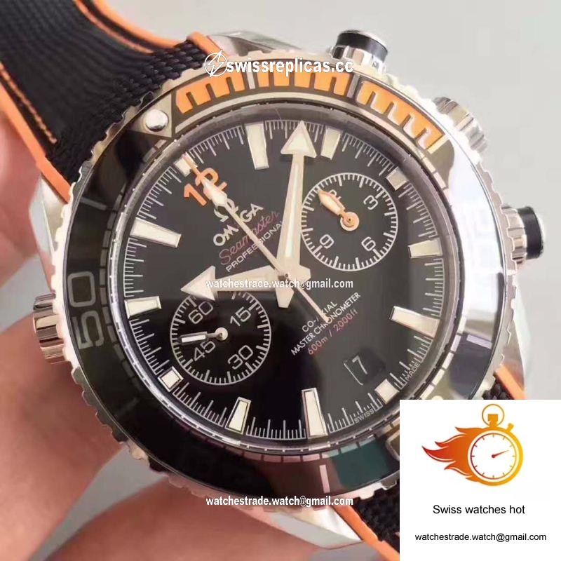 Omega Seamaster Planet Ocean 600M Chronograph 215.32.46.51.01.001 OM Factory V2 Black Dial 4