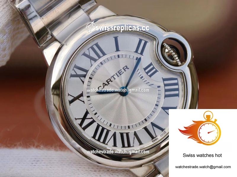 Ballon Bleu De Cartier V6 Factory Silver Dial 4