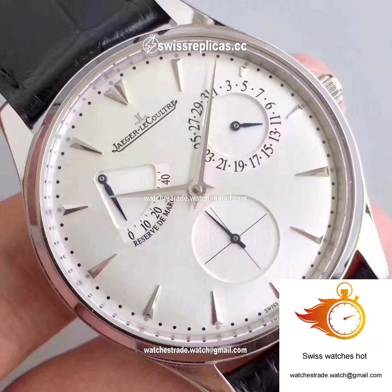 Jaeger-LeCoultre Master Ultra Thin Reserve De Marche 1378420 ZF Factory Silver Dial 4