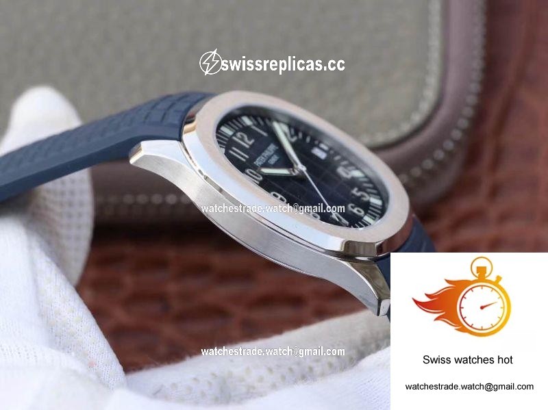 Patek Philippe Aquanaut 5168G-001 ZF Factory Blue Dial 4