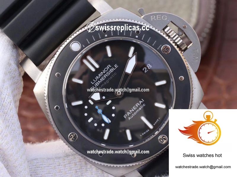 Panerai Luminor Submersible 1950 Amagnetic 3 Days PAM1389 VS Factory Black Dial 4