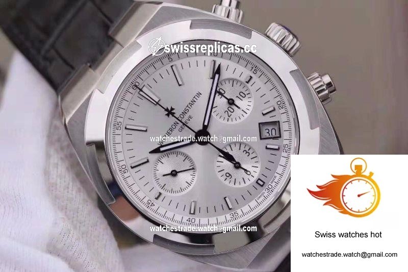 Vacheron Constantin Overseas Chronograph 5500V/110A-B075 8F Factory Silver Dial 4