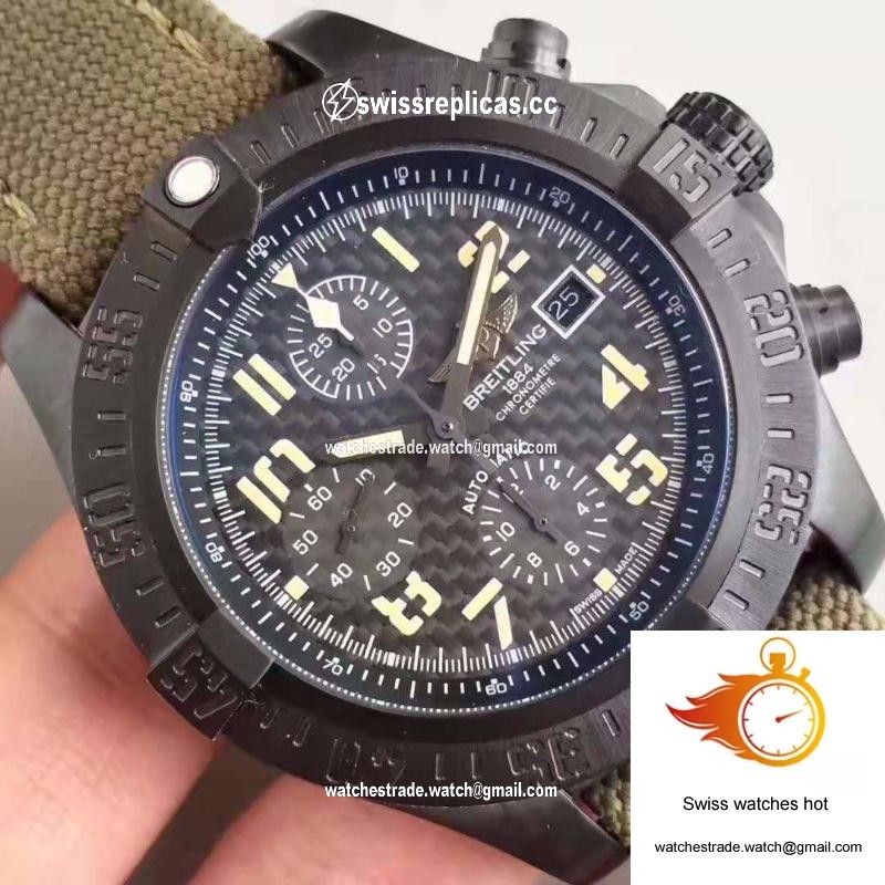 Breitling Avenger II USA Military Limited Edition M133715N GF Factory Fiber Dial 4