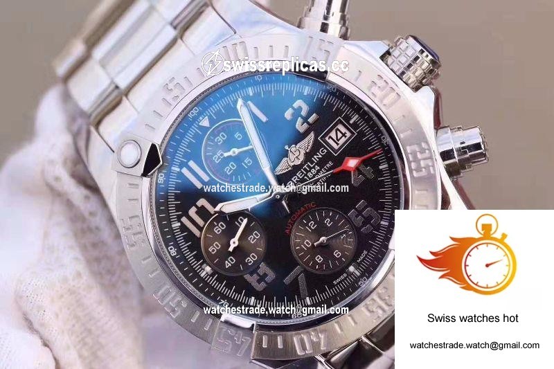 Breitling Avenger II A1337111BC28168A 43MM GF Factory Black Dial 4