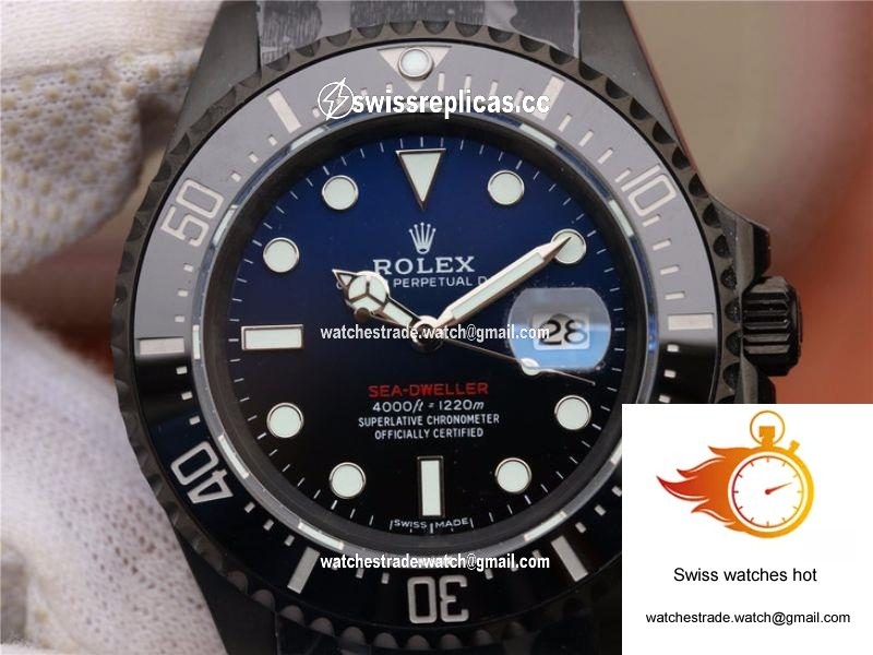 Rolex Deepsea 116660 44MM Blue Gradient Black Dial 4