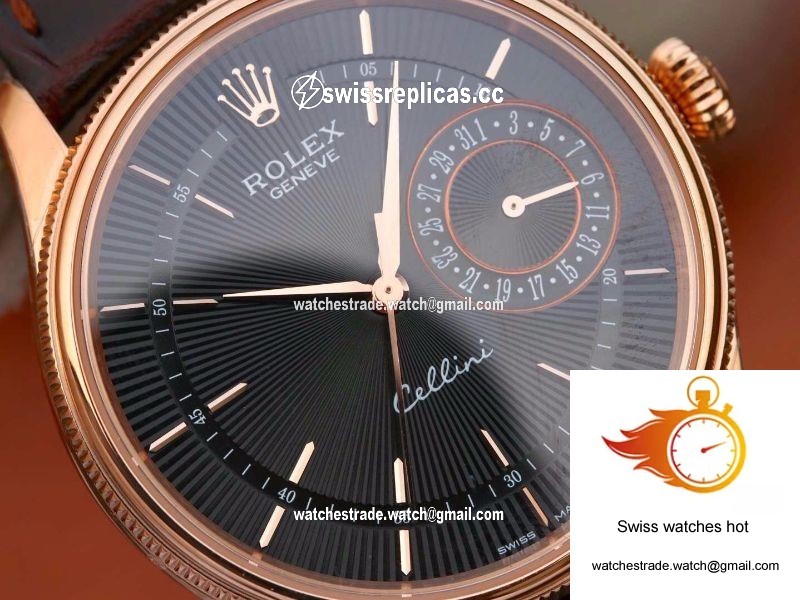 Rolex Celini Date 50515 MKS Factory 18K Rose Gold Case 4